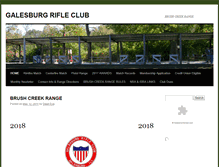 Tablet Screenshot of galesburgrifleclub.com